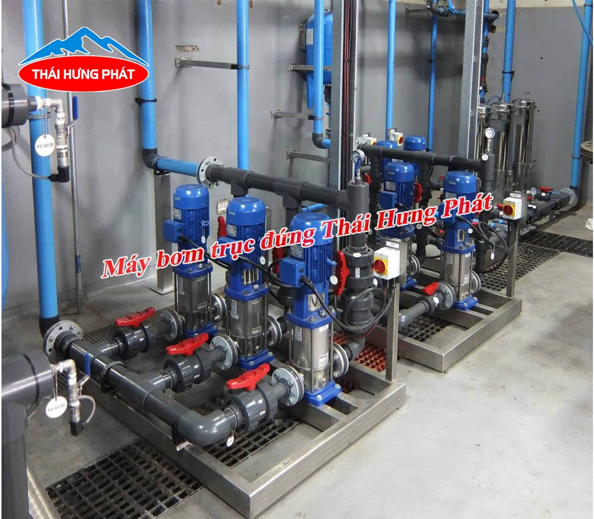 Nên sử dụng máy bơm trục đứng Pentax, Ebara hay CNP