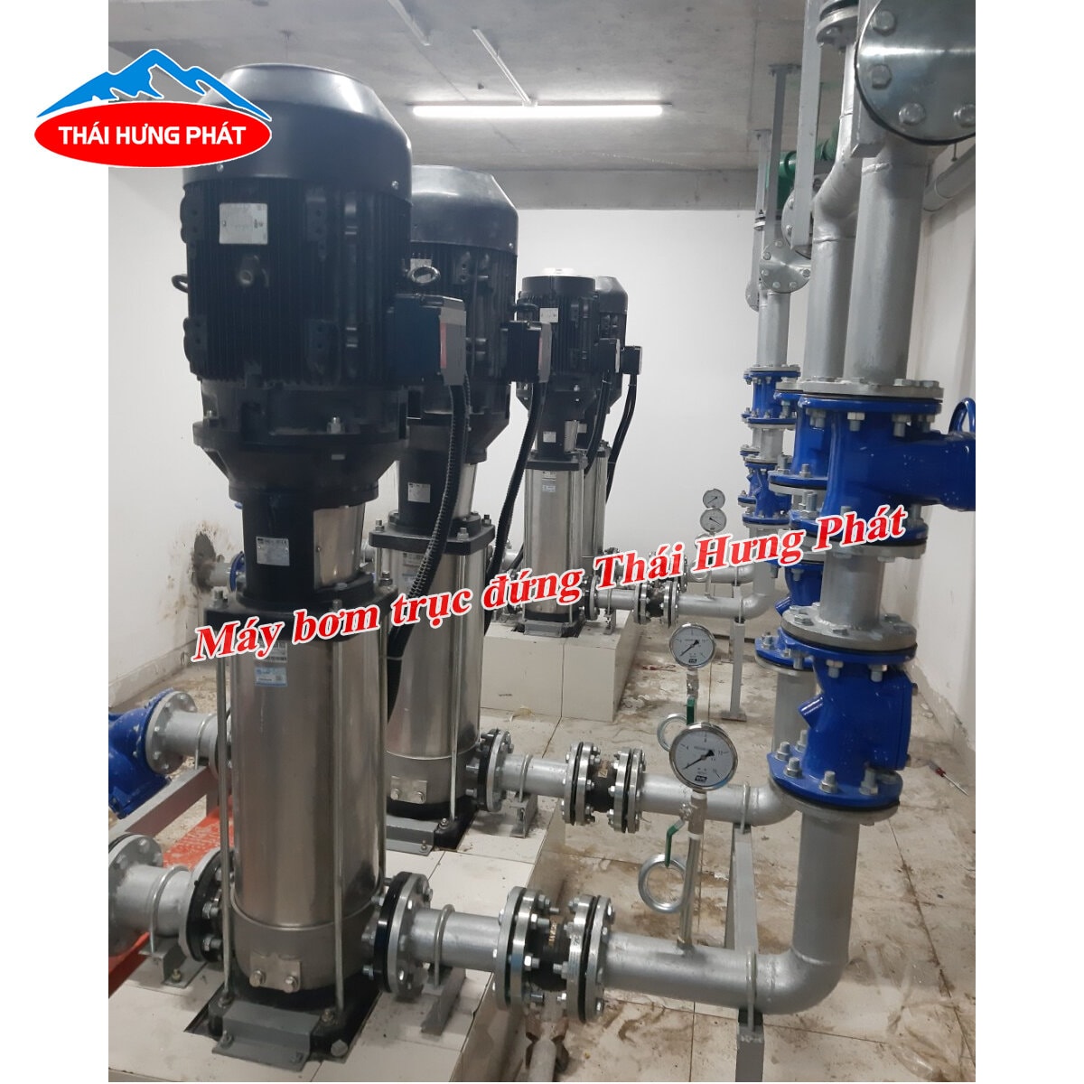 Những thông tin về máy bơm trục đứng công nghiệp