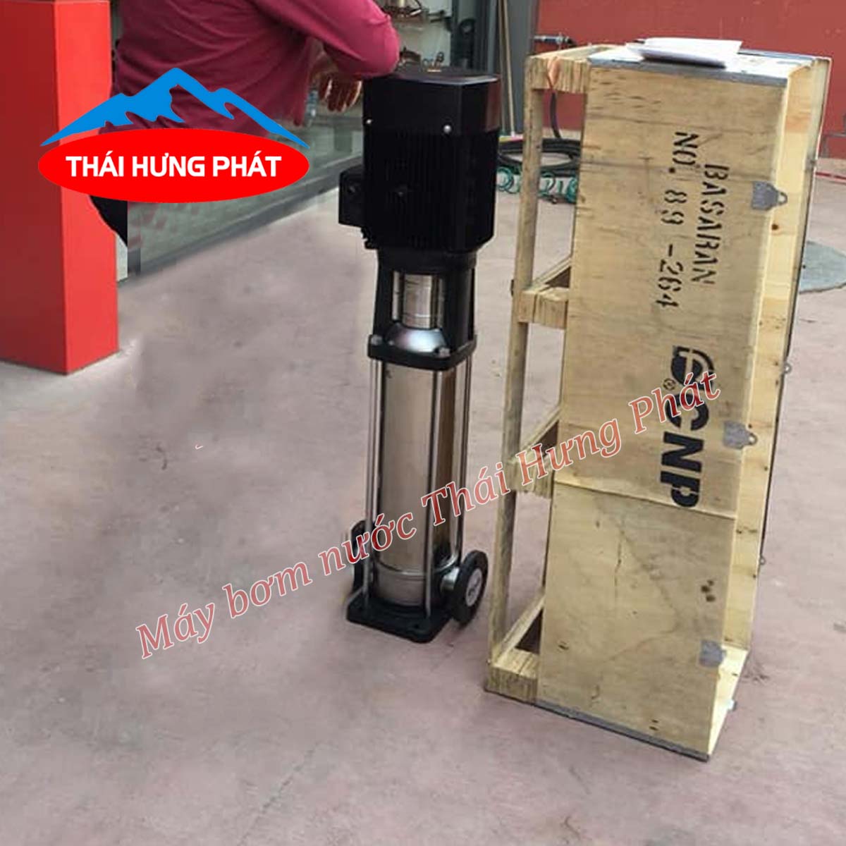 Máy bơm trục đứng CNP CDL/CDLF 16-10 15HP
