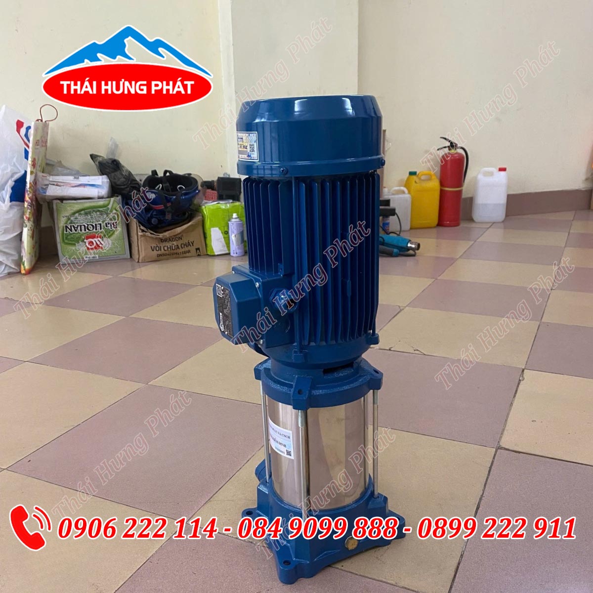 Bơm trục đứng Pentax U18LG 9.2HP chất lượng, giá rẻ