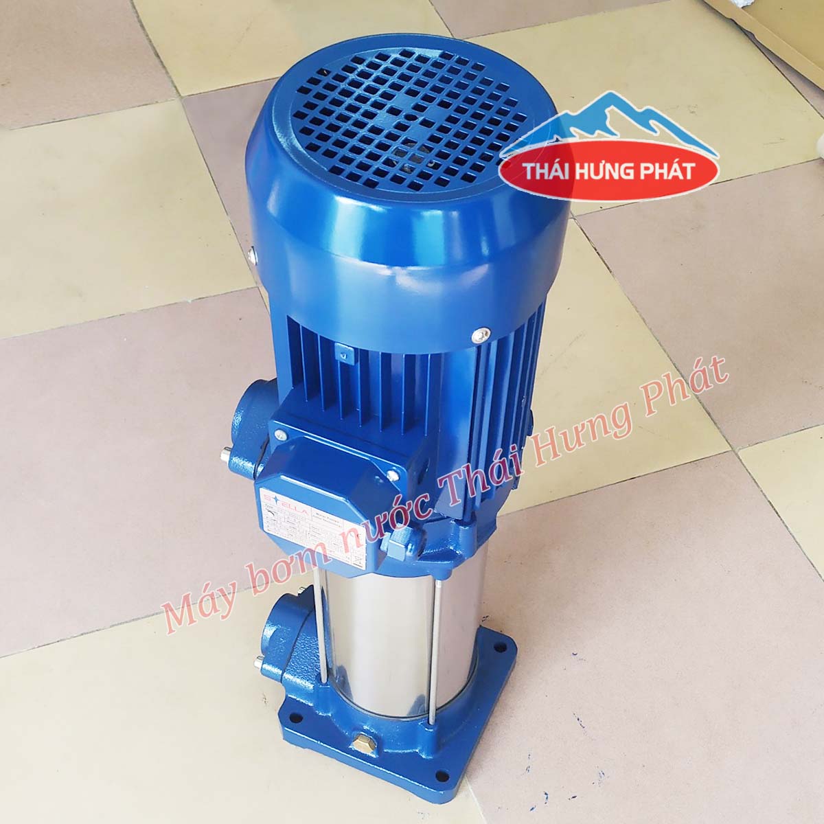 Tìm hiểu về dòng máy bơm trục đứng Stella