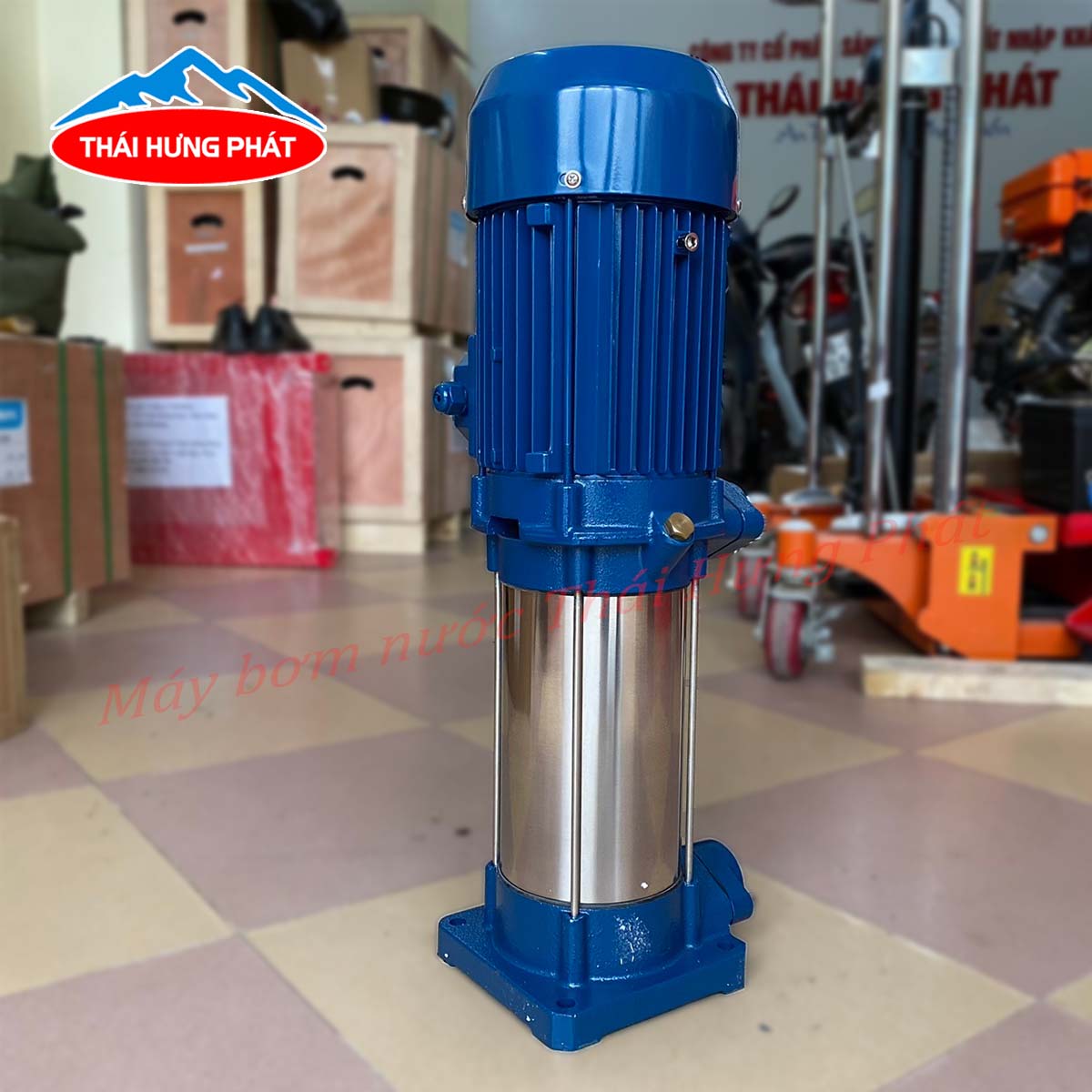 Máy bơm trục đứng VNPY - Bơm trục đứng đáng mua nhất 2023